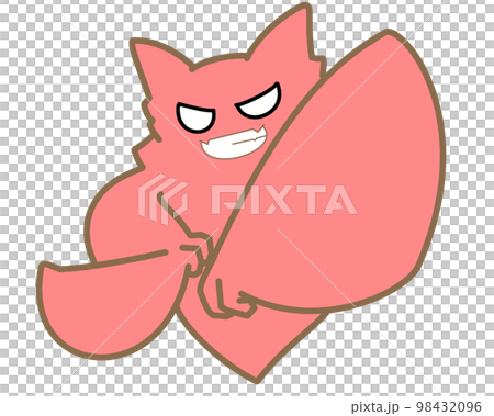 A bat-type monster with a red stance. 98432096