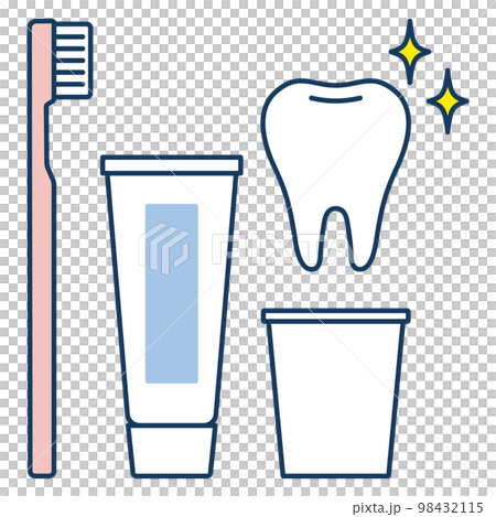 牙刷牙膏套裝簡單 98432115