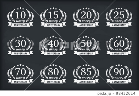 Anniversary Emblems 98432614