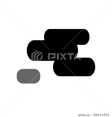 Illustration Vector Graphic of Cloudy Icon Illustration Vector Graphic of Cloudy Icon 98432859