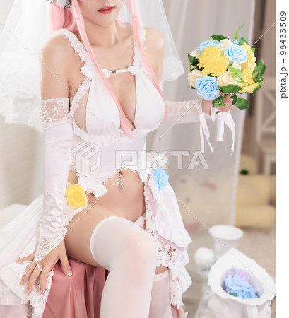 Sexy woman body in sexy costume.. Sexy woman body in sexy costume.. 98433509