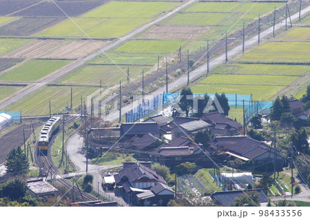 山口線 船平山俯瞰 特急スーパーおき号 キハ187 山口線 船平山俯瞰 特急スーパーおき号 キハ187 98433556