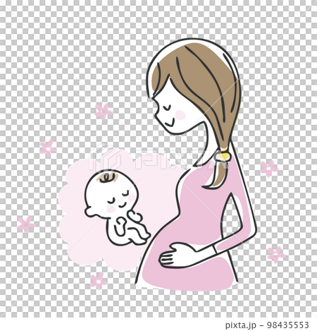 Pregnant women and babies 98435553