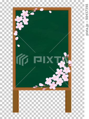 Sakura Sakura blackboard signboard menu Sakura Sakura blackboard signboard menu 98437398