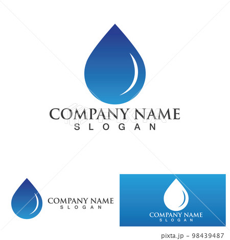 Water drop Logo Template vector 98439487