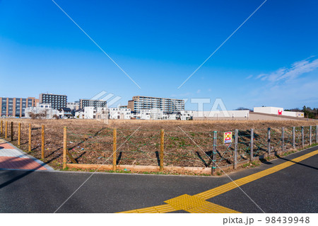 飛行場跡地再開発の造成地 98439948
