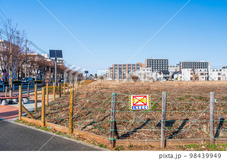 飛行場跡地再開発の造成地 飛行場跡地再開発の造成地 98439949