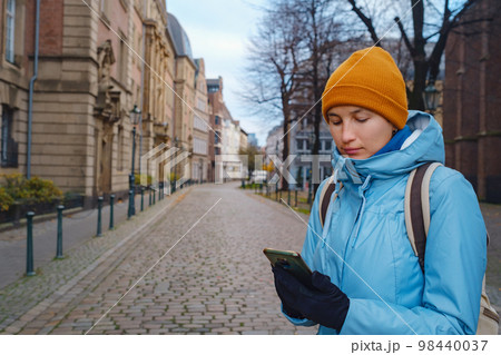winter travel to Dusseldorf, Germany winter travel to Dusseldorf, Germany 98440037
