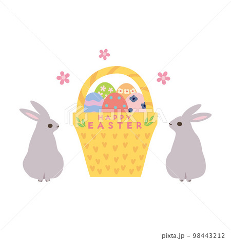 2023イースター素材1ベク 2023イースター素材1ベク 98443212