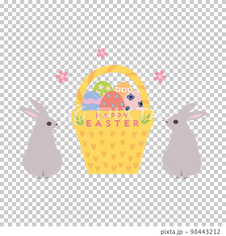 2023イースター素材1ベク 2023イースター素材1ベク 98443212