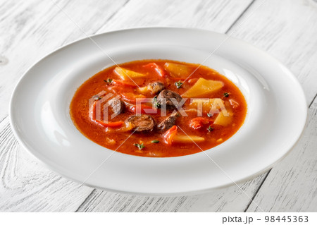 Potato chorizo stew 98445363