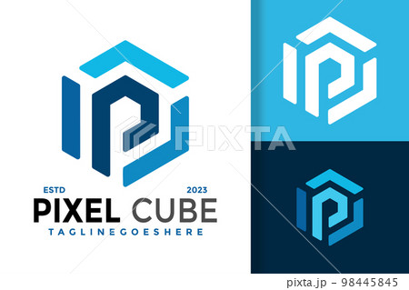Letter P Cube Box Logo Logos Design Element Stock Vector Illustration Template Letter P Cube Box Logo Logos Design Element Stock Vector Illustration Template 98445845