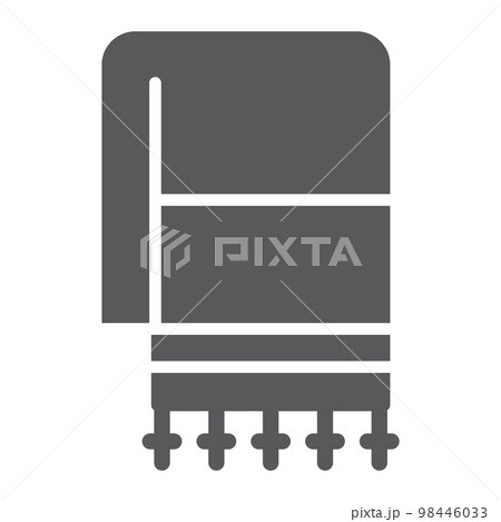 Jewish tallit glyph icon, religion and israel, jew tallit sign, vector graphics, a solid pattern on a white background, eps 10. Jewish tallit glyph icon, religion and israel, jew tallit sign, vector graphics, a solid pattern on a white background, eps 10. 98446033