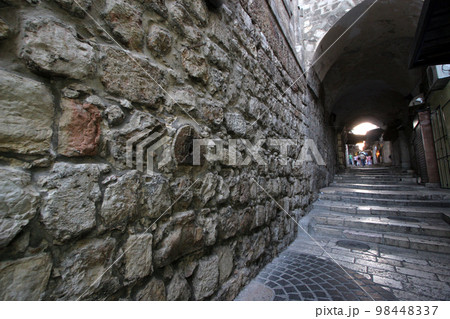 Via Dolorosa, 8th Stations of the Cross in Jerusalem 98448337
