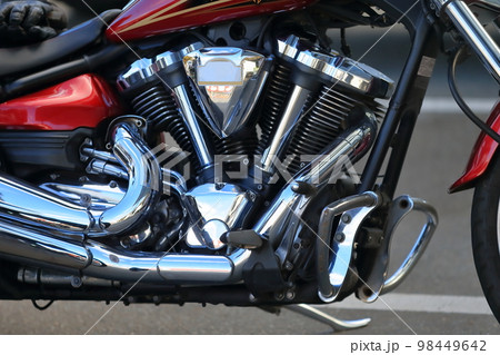 バイクのV型エンジン イメージ 98449642