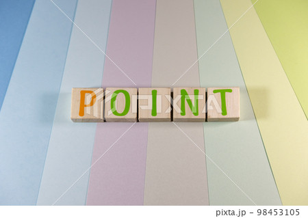 文字ブロック　POINT 98453105