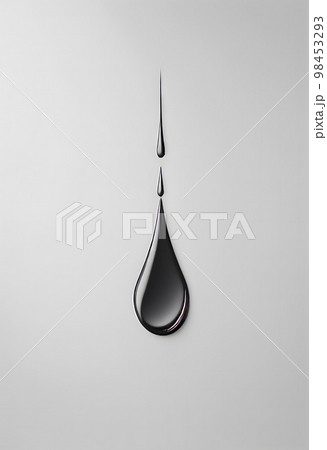 壁を伝う黒い液体 -アート作品-「AI生成画像」 壁を伝う黒い液体 -アート作品-「AI生成画像」 98453293