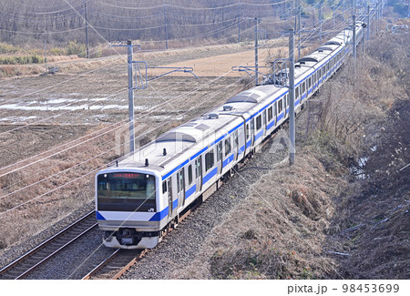 常磐線　龍ケ崎市ー牛久　JR東日本　E531系0番台　K416編成（勝田） 98453699