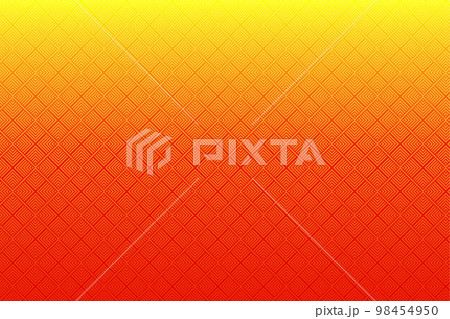 Pattern with geometric elements in yellow-orange tones. abstract gradient background 98454950