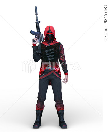 覆面をした兵士 98455639