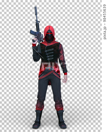 覆面をした兵士 98455639