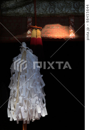 国宝日光東照宮・奥社拝殿の神道祭事用具・大幣(おおぬさ) 国宝日光東照宮・奥社拝殿の神道祭事用具・大幣(おおぬさ) 98455644