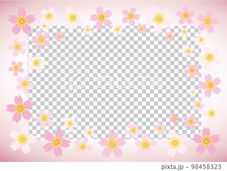 Cherry blossom frame 05 98458323