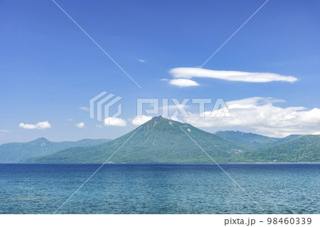 支笏湖、恵庭岳　千歳市 98460339