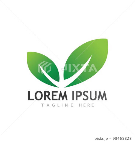 leaf logo and vector images leaf logo and vector images 98465828