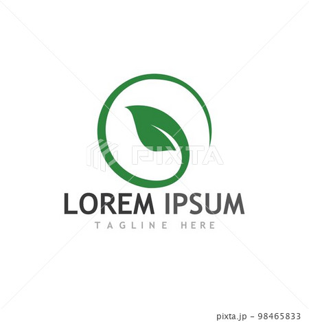leaf logo and vector images 98465833