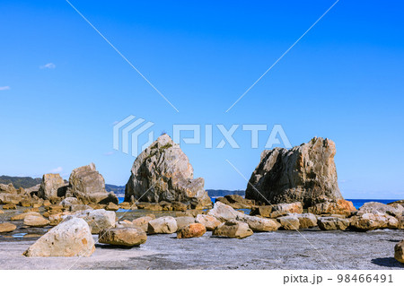 橋杭岩 和歌山県串本町 橋杭岩 和歌山県串本町 98466491