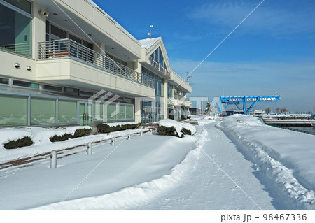 小樽 冬の小樽港マリーナ(おたる海の駅) 小樽 冬の小樽港マリーナ(おたる海の駅) 98467336