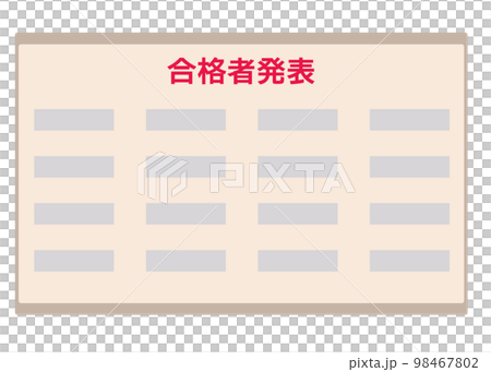 result publication. Announcement of successful applicants. Exams, students, signs. vector illustration result publication. Announcement of successful applicants. Exams, students, signs. vector illustration 98467802