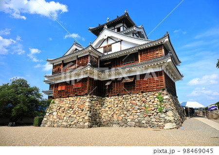 【京都府】快晴の福知山城 98469045
