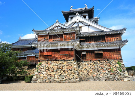 【京都府】快晴の福知山城 98469055