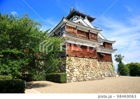【京都府】快晴の福知山城 98469063