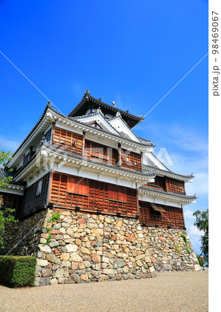 【京都府】快晴の福知山城 98469067