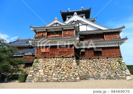 【京都府】快晴の福知山城 【京都府】快晴の福知山城 98469070