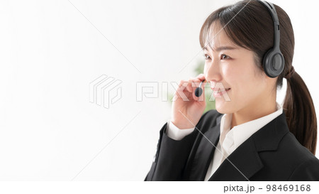 ヘッドセット オペレーター 女性 ヘッドセット オペレーター 女性 98469168