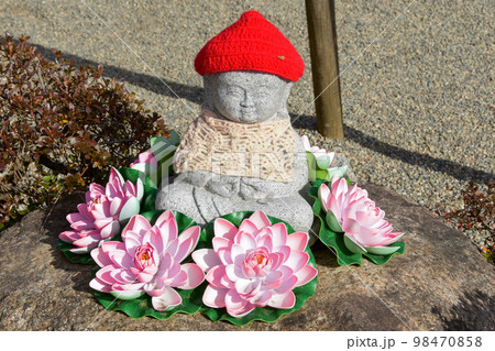 蓮の花地蔵