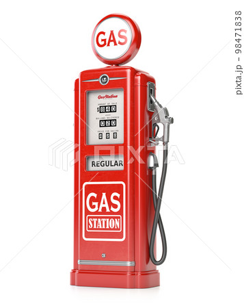 Retro Gas Pump