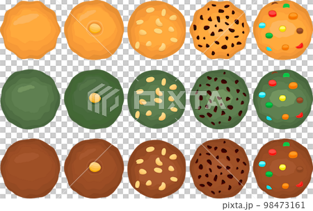 Big set homemade cookie different taste in pastry biscuit 98473161