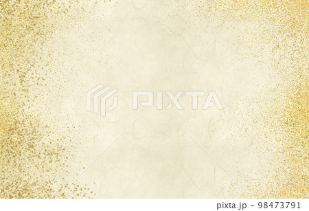 背景素材　ザラザラした和紙　金 98473791