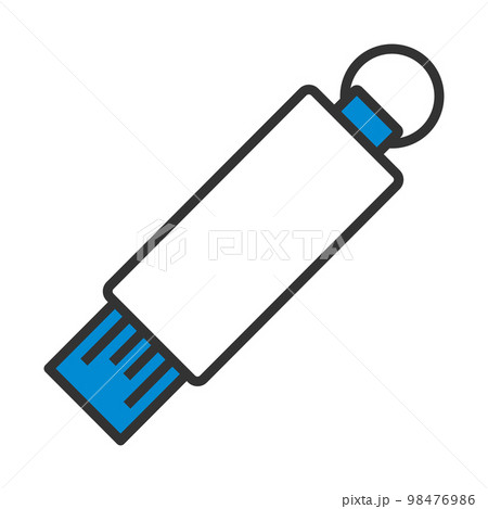 USB Flash Icon 98476986