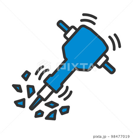 Icon Of Construction Jackhammer 98477019