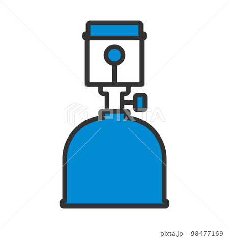 Icon Of Camping Gas Burner Lamp 98477169