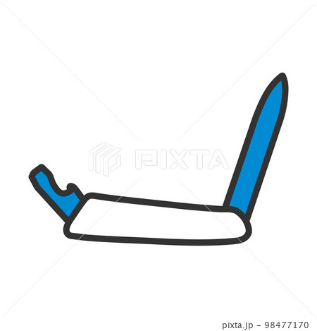 Icon Of Folding Penknife 98477170
