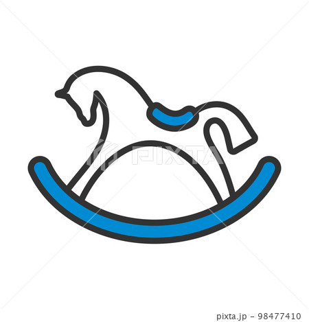 Rocking Horse Icon 98477410