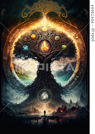 北欧神話、ユグドラシル 98478684