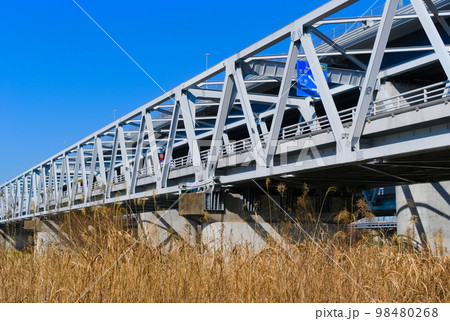 千葉県松戸市葛飾大橋2023年1月 千葉県松戸市葛飾大橋2023年1月 98480268